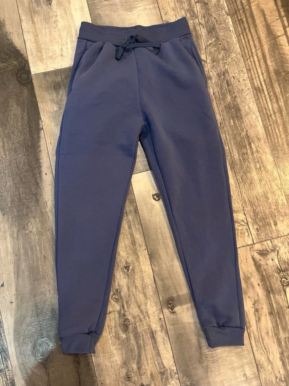 Everyday Essentials by Feel & Co. Mens Medium Fleece Jogger Sweatpants Navy NWOT